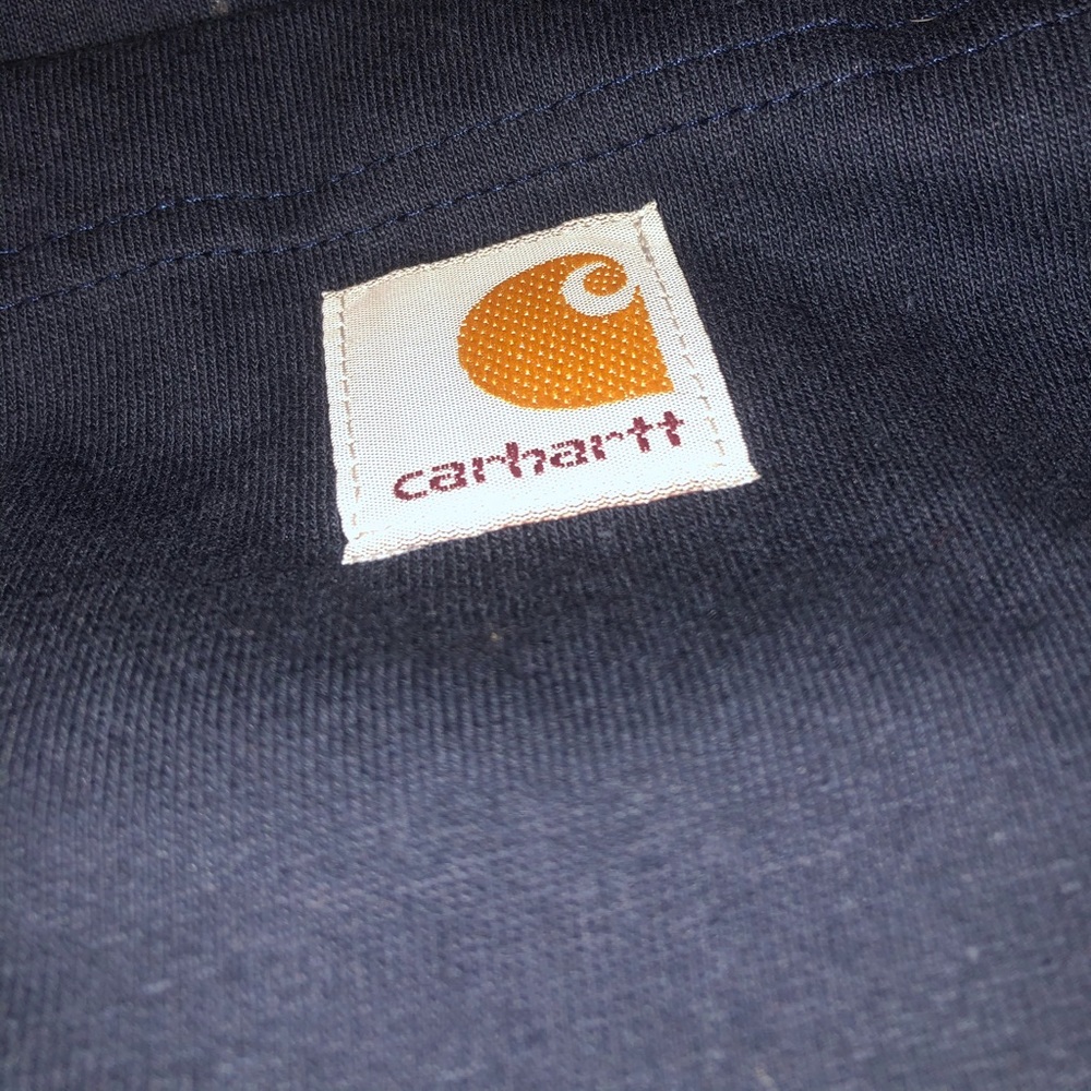 Carhartt Dark Blue Long Sleeve T-Shirt